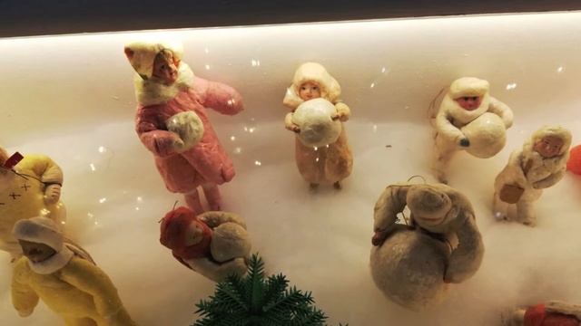 Выставка советских елочных игрушек