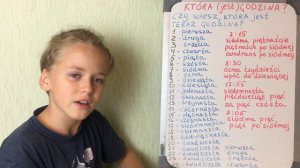 Время на польском. Która godzina? Который час? по-польски. Учим польский язык с нуля.