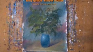 Как нарисовать Букет цветов маслом. БЕСПЛАТНЫЙ Мастер-класс живописи мастихином.