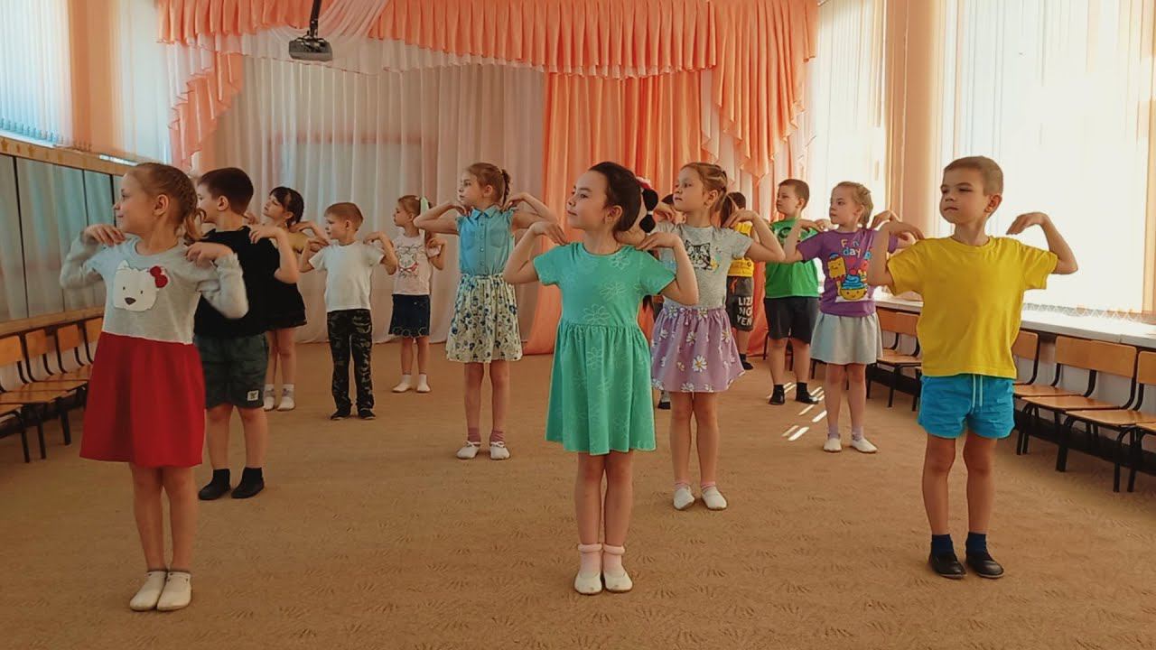 Музыкально-ритмические движения в детском саду смотреть онлайн