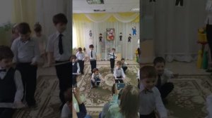 Детский сад, танец богатырей