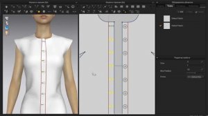 Marvelous Designer: как сделать застежку с пуговицами.