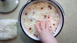 Квашеная капуста с водой. РЕЦЕПТ ПРОВЕРЕН ГОДАМИ. САМАЯ ВКУСНАЯ И ХРУСТЯЩАЯ!!! Рецепты моей мамы