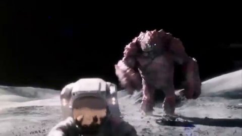 Лунный МОНСТР на Луне