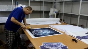 Производство 3D футболки в цеху you2print.ru