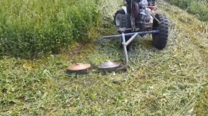 МОТОБЛОК И КОСИЛКА СВОИМИ РУКАМИ