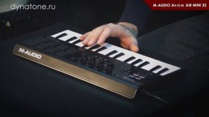 Обзор MIDI-клавиатуры M-AUDIO Axiom AIR MINI 32