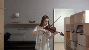 Венявский Каприс №3 Ре мажор, Алина Максимова, скрипка