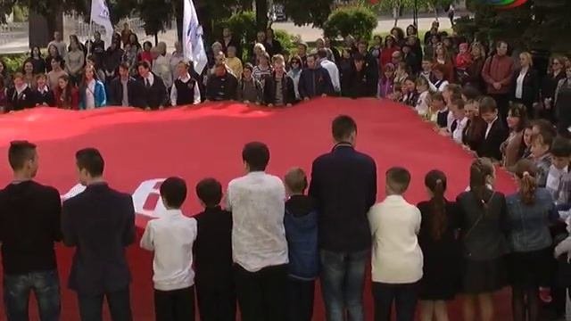 Знамя Победы в Харцызске