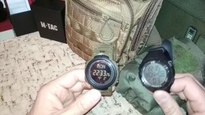 M-TAC тактические часы с цифровым компасом