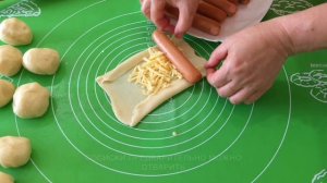 Пирожки с Сосисками на Скорую Руку! Тесто Проще Простого!