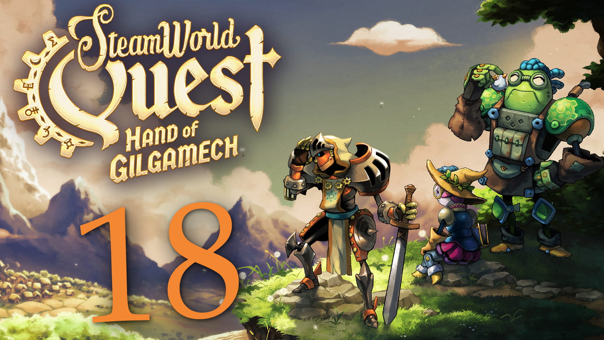 SteamWorld Quest: Hand of Gilgamech - Глава 9: Снова в школу ч.3 - Прохождение [#18] | PC (2019 г.)