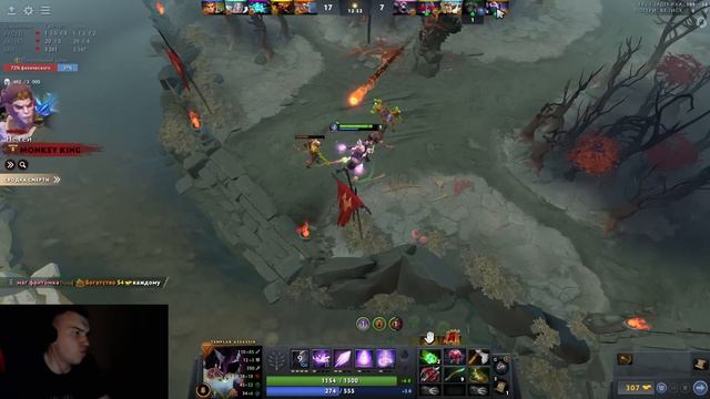 ИГРА 2 VS 5 В КОТОРОЙ БЫЛИ ШАНСЫ | SPOKOYNICH DOTA смотреть онлайн