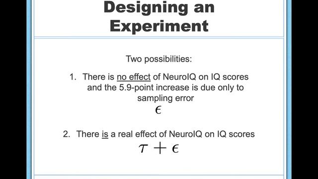 Forming Statistical Hypotheses (Null and Alternative) смотреть онлайн