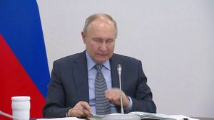 Владимир Путин. Совещание по вопросам социально-экономического развития агломерации Санкт-Петербурга