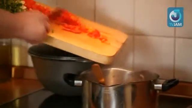 2012 02 06   Фасоль с прошутто по сербски