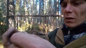 как делать петлю на рябчика / тихая охота.