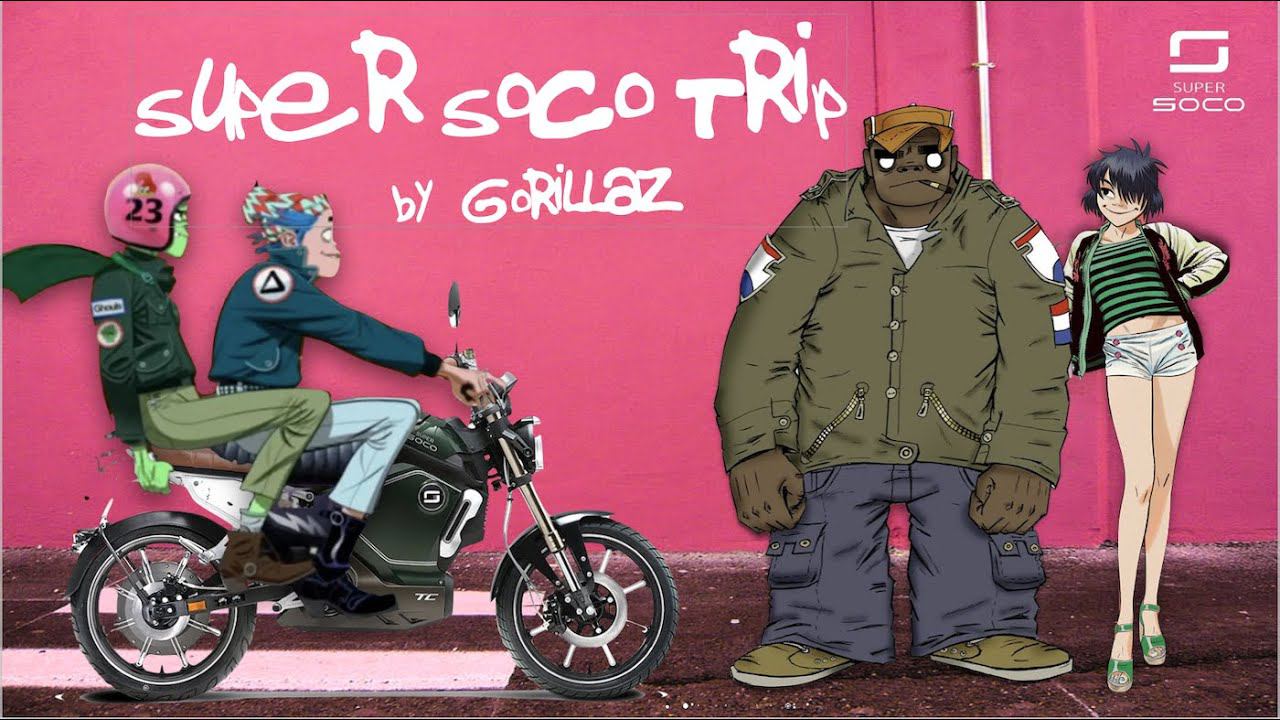 Super Soco & Gorillaz