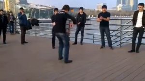 Lezginka Bulvar-(Лезгинка в Бульваре Баку)Азербайджан