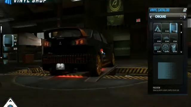 NFS World Mitsubishi Lancer Evolution X Vinyl art смотреть онлайн