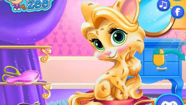 Disney Princess Palace Pets Королевские Питомцы Котенок Солнышко Принцессы Рапунцель смотреть онлайн