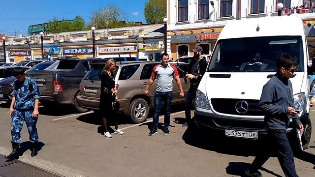 Отъезд Александра Молочко и его команды из Иркутска