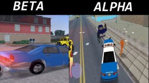 GTA 3 Beta Vs Alpha Side By Side Comparison