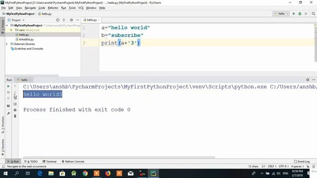 [HINDI] BIT-PY Beginner's Python Course | Part #7 | Introduction to Strings