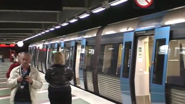 Метро в Стокгольме