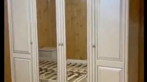 Спальня Берта с 4 дверным шкафом Жемчуг Арида мебель