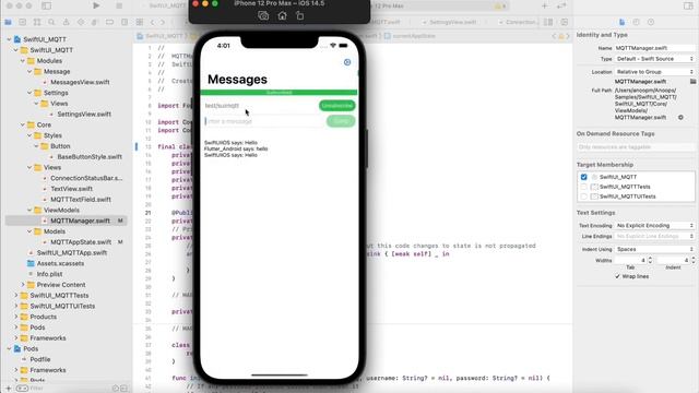 SwiftUI: Create an MQTT app смотреть онлайн