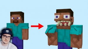 Сделал СТИВА из МАЙНКРАФТА - РЕАЛИСТИЧНЫМ ► I made Minecraft Steve realistic | Реакция