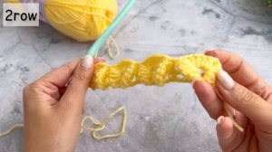 ? Просто КРАСАВЧИК.  Такой узор крючком вы ещё не вязали!!! Вязание крючком.