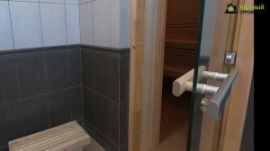 Баня из кирпича!Обзор.