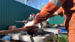 Резка металла на Metabo KGS 216 M диском Эксперт 511