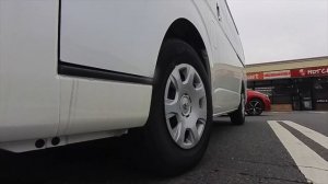 【no.059】Toyota Hiace Super GL Dark Prime II ハイエースはデカくない　その理由を解説します I tell you how small HIACE is.