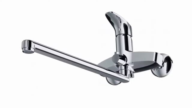 Смеситель для ванны и душа с длинным изливом гарантия 10 лет по скидке 50% в магазине AM.PM смотреть онлайн