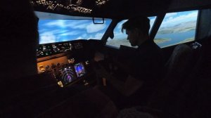 Полет Бардуфосс-Тромсё (Норвегия) на тренажере Boeing 737-800 в Центре полетов, СПб, 2 ЧАСТЬ