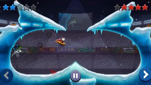 Drive Ahead! Replay: Мини-экскаватор vs. Снегоход. смотреть онлайн