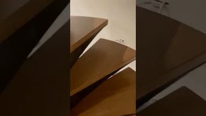 Деревянная винтовая лестница