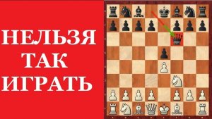 Шахматы. Морфи РАЗНОСИТ Неправильный дебют. Школа шахмат d4-d5.