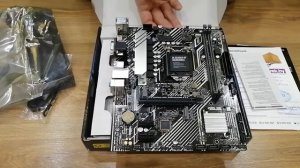Распаковка — Материнская плата Asus Prime B560M-K