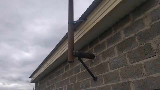 Самодельная печь с теплообменником. смотреть онлайн