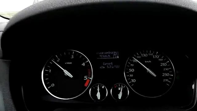 Renault Laguna 3, 2.0 dci, potrošnja na 90/h смотреть онлайн
