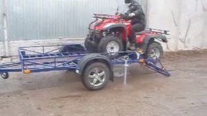 Прицеп-лафет для перевозки квадроцикла