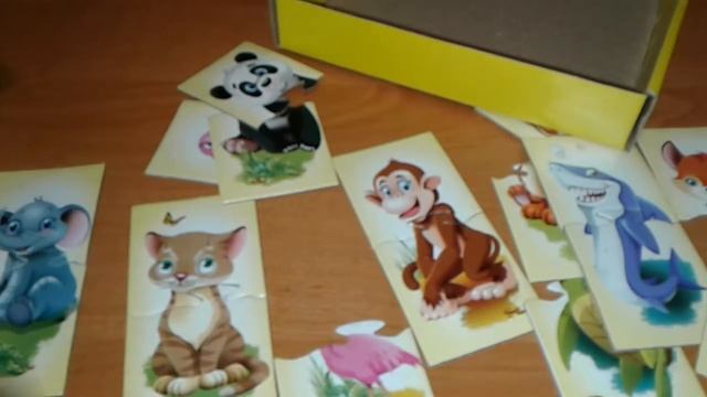 Где чьи Лапы Морда Хвост? Настольная Игра Логика смотреть онлайн