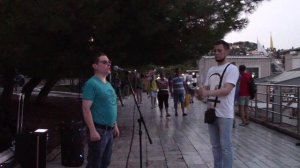 Степан Гончаренко - Орфей( Муслим Магомаев) Мелодия Любви • Гурзуф набережная им. Пушкина