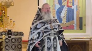 Проповедь иерея Игоря Спартесного - Страстная Седмица.Великая Пятница(14.04.2023)