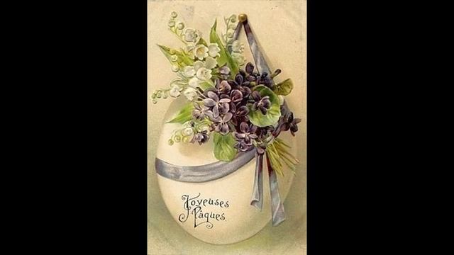 Подборка старых Пасхальных открыток смотреть онлайн