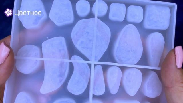Силиконовый молд «Набор друз», 14,5х12 см смотреть онлайн